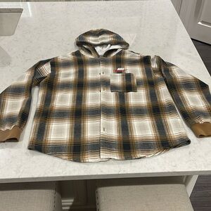 Supreme Nike flannel is excellent condition. Size XL worn twice